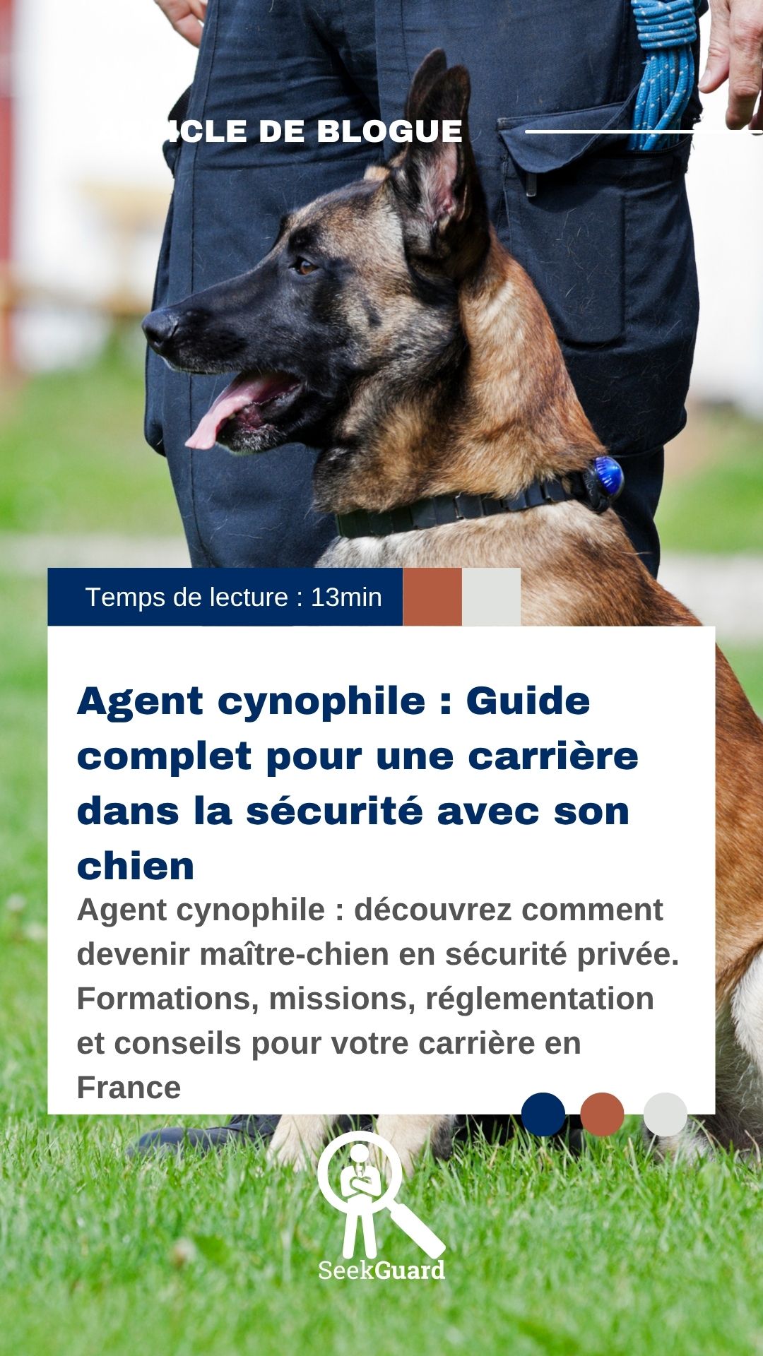 Agent cynophile: guide complet pour une carrière canine